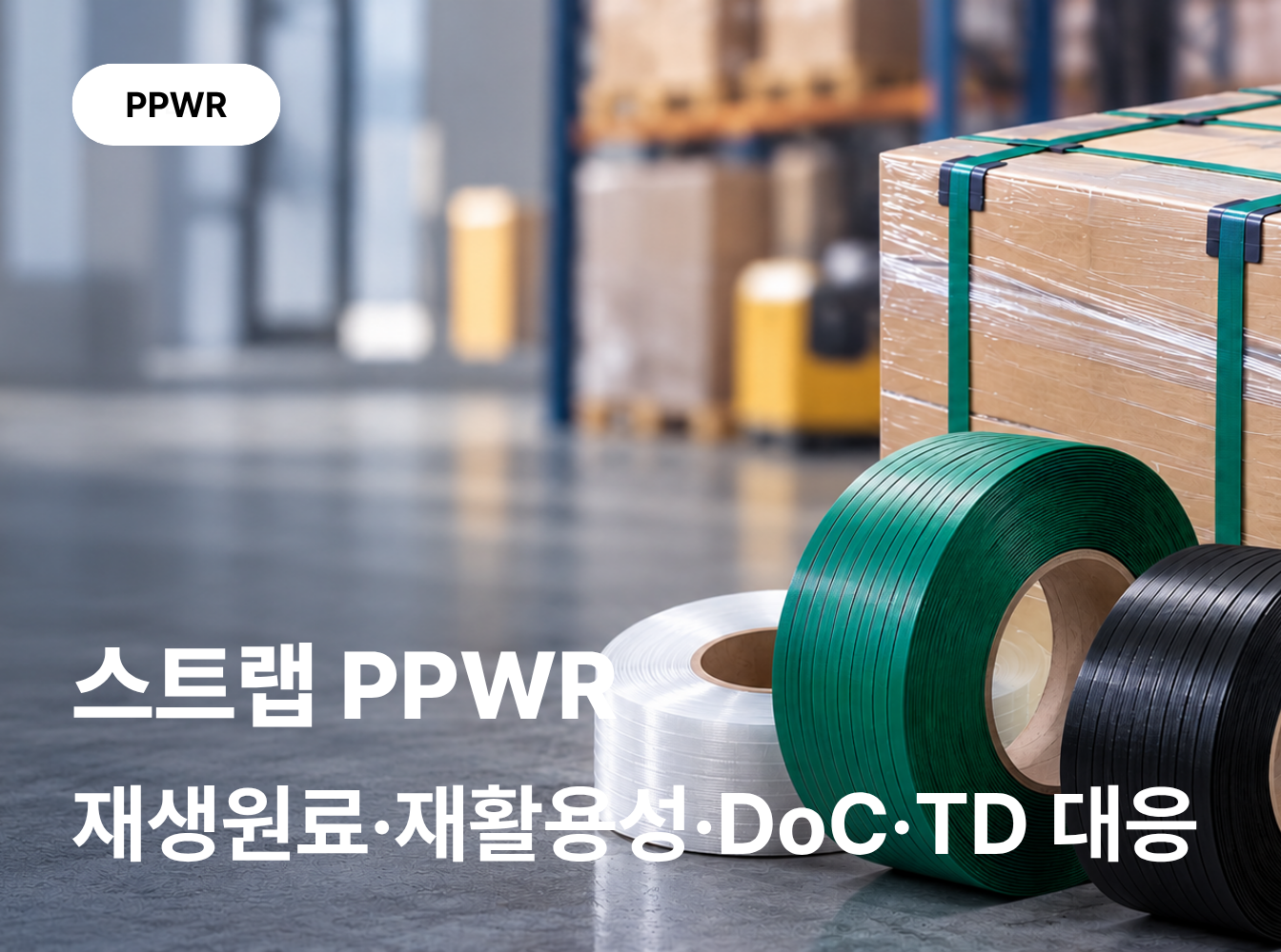 스트랩 PPWR 대응, 무엇을 준비해야 할까요?